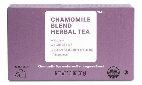 Organic Chamomile Blend Herbal Tea