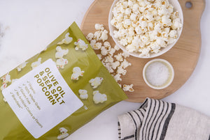 Organic Olive Oil & Sea Salt Popcorn