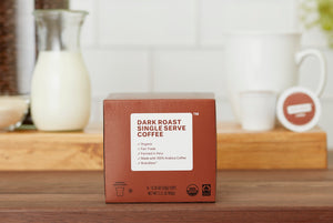 Organic Fair Trade Dark Roast Coffee Pods