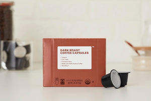 Organic Fair Trade Dark Roast Espresso Capsules