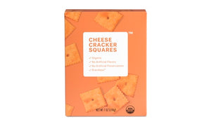Organic Cheese Square Crackers