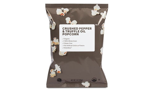 Organic Crushed Pepper & Truffle Oil Popcorn