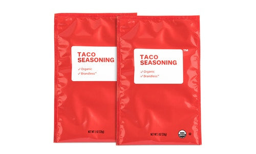 2pk Organic Taco Seasoning Packet